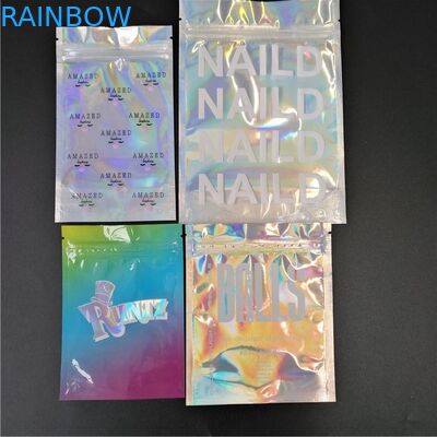 Drukowana torebka foliowa Vape Opakowanie Packagi Salt Spice Shinny Opalizująca torba