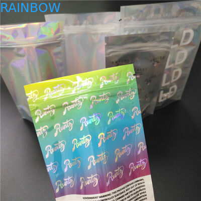 Drukowana torebka foliowa Vape Opakowanie Packagi Salt Spice Shinny Opalizująca torba