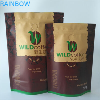 Folia aluminiowa z nadrukiem na zamówienie Stand Up Pouch Recykling Matte Finish PDA SGS Approval