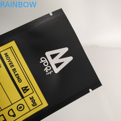 1 kg 500 gramów 250 gramów Stand Up Black Matowy worek na kawę z górnym zamkiem i aluminiowymi foliami wewnątrz