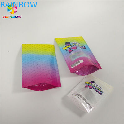 Laminowane materiały Ziplock Doypack z możliwością nadruku na zamówienie Laminowane materiały Runtz Zapachowe opakowanie do pakowania cukierków CBD