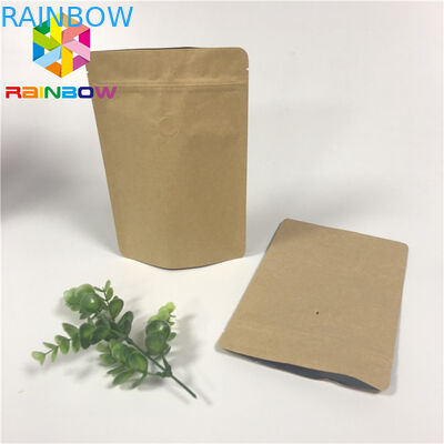 Folia aluminiowa Stand Up Pouch Torby, Ziplock Stand Up Pouches Druk wklęsły z zaworem