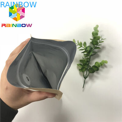 Folia aluminiowa Stand Up Pouch Torby, Ziplock Stand Up Pouches Druk wklęsły z zaworem