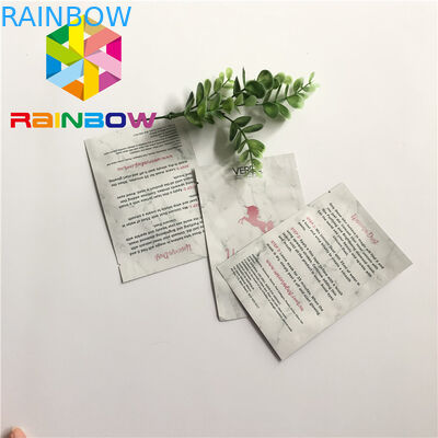 Trzyczęściowa uszczelka na zamówienie Torebki kosmetyczne z folią aluminiową