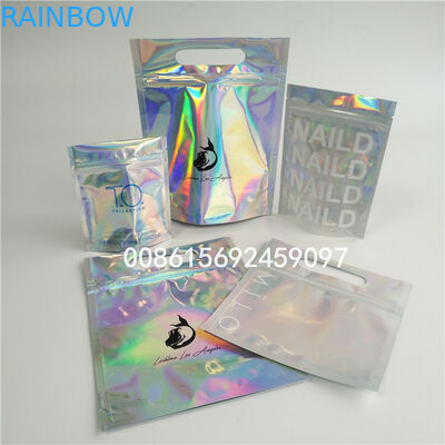 Opakowanie foliowe do wklęsłodruku Opakowanie foliowe Błyszczące worki do ciała z zamkiem błyskawicznym / przezroczyste okno
