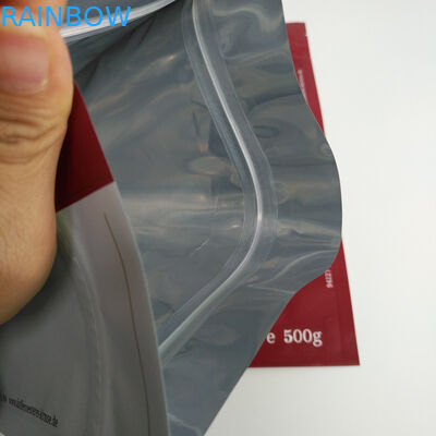 Opakowania z matowego worka uszczelniającego, worki stojące 500 gramów do pakowania kawy