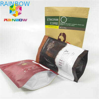 Laminowany materiał Woreczki z tworzywa sztucznego do pakowania w folię aluminiową z zaworem