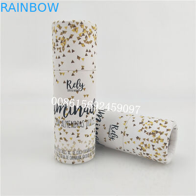 Dostosowane okrągłe pudełka do pakowania prezentów, opakowania z wkładkami cylindrycznymi Kraft Paper do cukierków