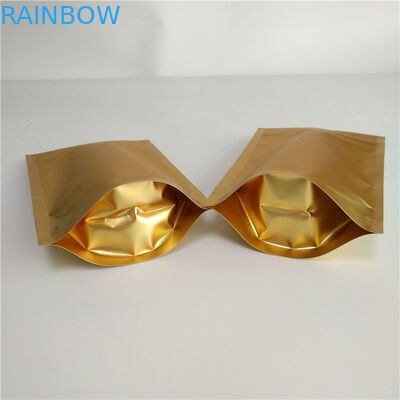 Top Zipper Stand Up Pouch Bags Laminowany materiał z Euro / Round Hanging Hole