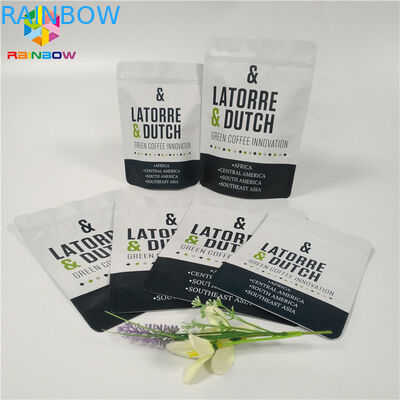 Opakowanie z folii aluminiowej Ziplock Zawór wielokrotnego zamykania Torba na wklęsłodruk