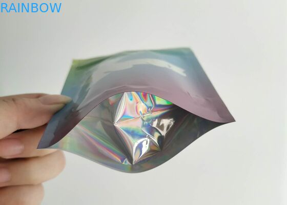 Woreczki z tworzywa sztucznego odporne na zapachy Opakowanie Chwastówka Runtz Wklęsłodruk z wyraźnym oknem