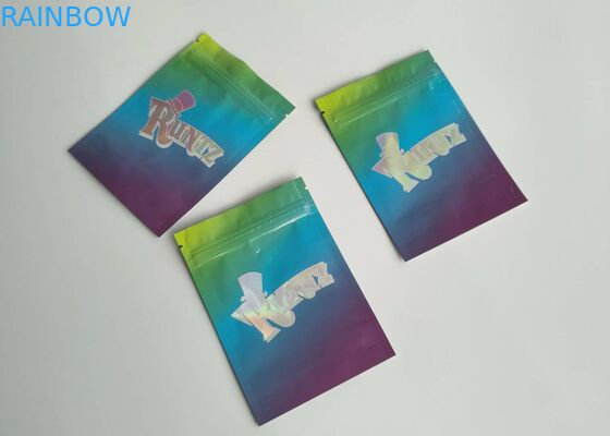 Woreczki plastikowe odporne na dzieci Opakowanie Cindy Runtz Zipper Bag Finished Folie