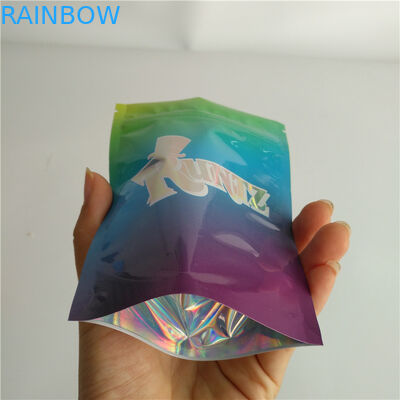 Mylar Runtz Sealed Plastic Bags Niestandardowe nadruki na opakowania konopi z konopi