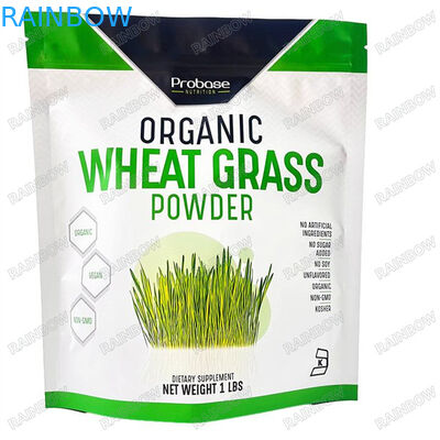 Ekologicznie przyjazne torebki z papieru Kraft Pla Material Zip Lock Bag With Logo Stand Up Pocket Trwałe wysokiej jakości torebka opakowaniowa Stan