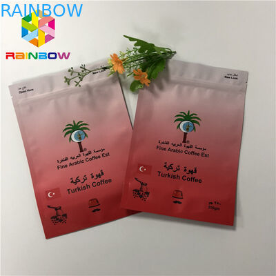 Opakowanie foliowe wielokrotnego użytku Stand Up Folia Kolorowe opakowanie z folii aluminiowej Ziplock