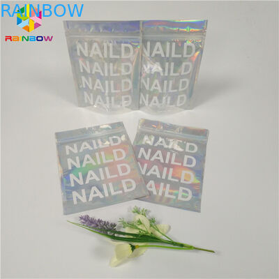 Torebka do pakowania kosmetyków termokurczliwych Przezroczysta plastikowa torba do pakowania Mylar Ziplock