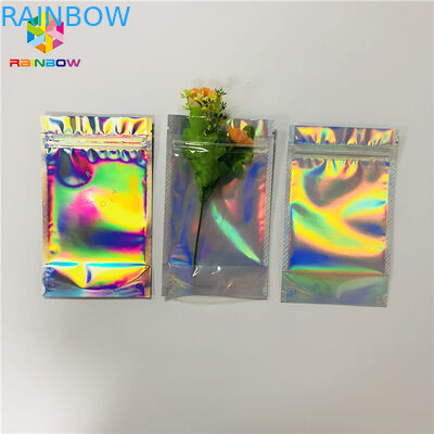 Folia aluminiowa Mylar Stand Up Pouch Folia Opakowanie hologramowe do kosmetyków