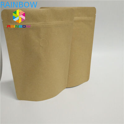 Opakowanie kartonowe odporne na zapachy Torebka stojąca Ziplock Uszczelka termiczna z przezroczystym frontem