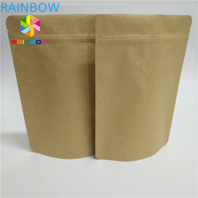 Opakowanie kartonowe odporne na zapachy Torebka stojąca Ziplock Uszczelka termiczna z przezroczystym frontem