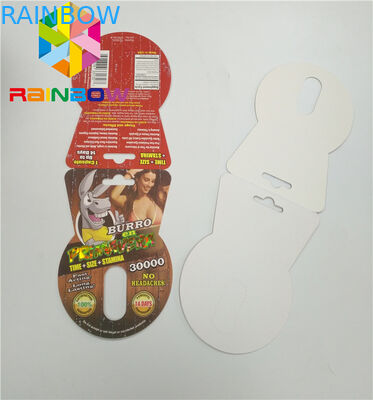 Plastikowe opakowanie typu blister o normalnym rozmiarze Burro 30000 Burro2 6000 Pudełko do ulepszania płci dla mężczyzn