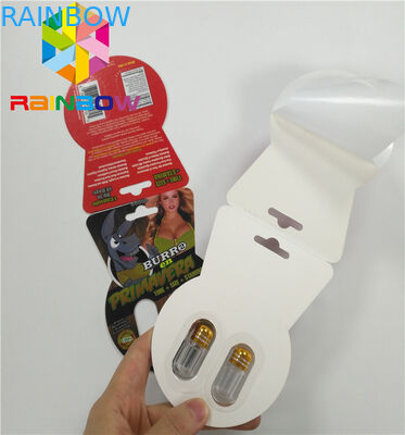 Opakowania z blistrami błyszczącymi Opakowania z niestandardowymi wkładkami wzmacniającymi Burro2 60000 Paper Card