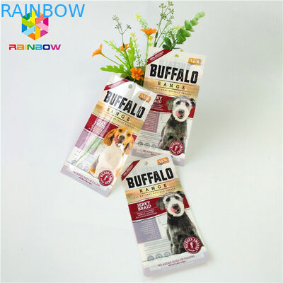 Błyszczące wykończenie Stand Up Ziplock Torby Trójstronne uszczelnione okno Fleixble Packaging