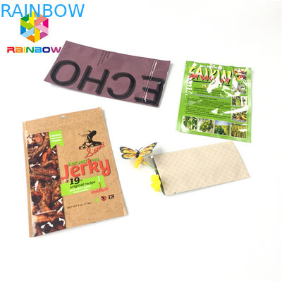 Opakowanie foliowe z możliwością wielokrotnego zamykania Plastikowe opakowanie z folii aluminiowej Druk trójstronny