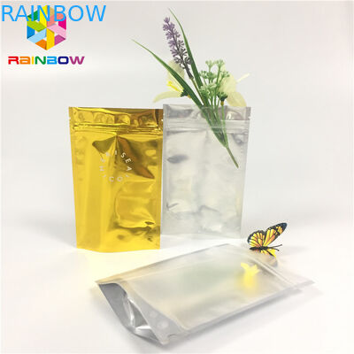 Przezroczysta folia Doypack Torebka foliowa Mylar Zip Lock Torebka kosmetyczna