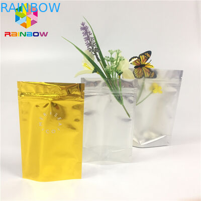 Przezroczysta folia Doypack Torebka foliowa Mylar Zip Lock Torebka kosmetyczna