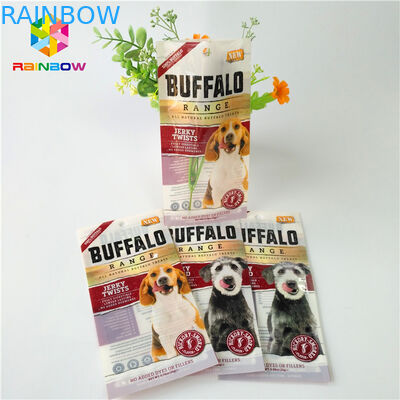 Druk cyfrowy Woreczki plastikowe Opakowanie Saszetka Przechowywanie karmy dla zwierząt Ziplock Bag