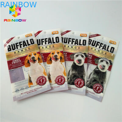 Druk cyfrowy Woreczki plastikowe Opakowanie Saszetka Przechowywanie karmy dla zwierząt Ziplock Bag