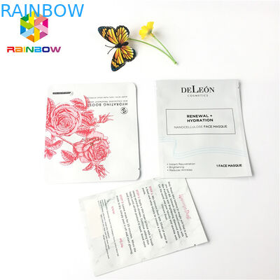 Kosmetyczna maska ​​na twarz Folia na torebkę Opakowanie Indywidualne drukowanie w kolorze Dobre uszczelnienie
