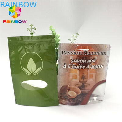 Resealable Custom Printed Stand Stand Pouches Plastikowa torba z zamkiem błyskawicznym