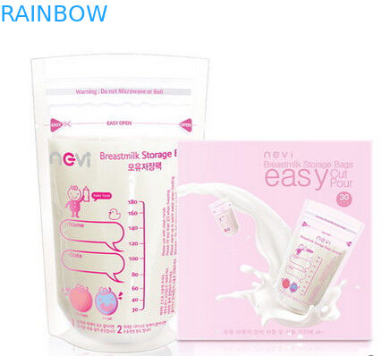 Double Stand Up Zipper Pouch, termozgrzewalne torby do pakowania Przechowywanie mleka z piersi