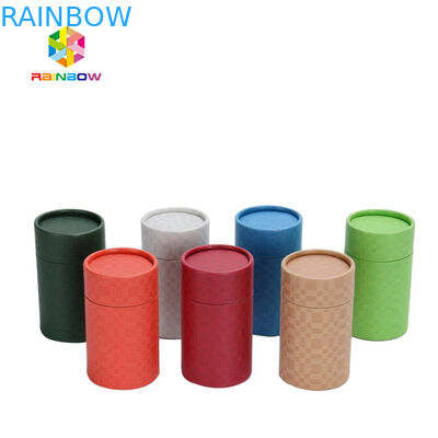 Wyświetlacz pudełka do pielęgnacji skóry Cylinder na pudełko papieru Kartonowa tubka do pakowania kosmetyków