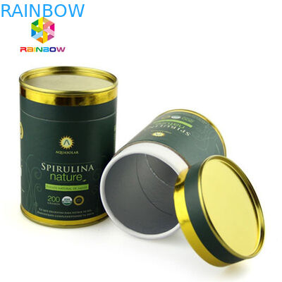 Wyświetlacz pudełka do pielęgnacji skóry Cylinder na pudełko papieru Kartonowa tubka do pakowania kosmetyków