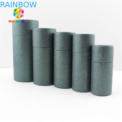 Wyświetlacz pudełka do pielęgnacji skóry Cylinder na pudełko papieru Kartonowa tubka do pakowania kosmetyków