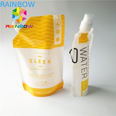 Plastikowe napoje płynne wylewki torby, napoje owocowe sok Stand Up woreczki z nakrętką