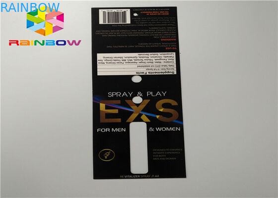 Spersonalizowane opakowanie blistrowe z rozpylaczem Opakowanie kartonowe z otworem