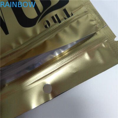 Worki Ziplock wielokrotnego użytku z zabezpieczeniem przed dziećmi, druk wklęsły Mylar Stand Up Pouch