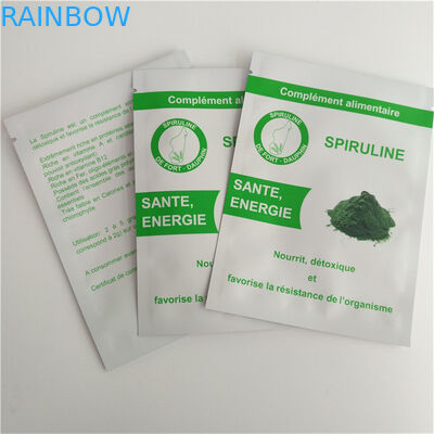 Folia aluminiowa Food Grade Stand Up Puszki Trzyczęściowa uszczelka Eco Coffee Powder Bag