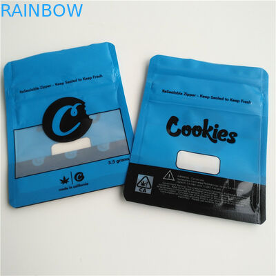Ziplock Runtz Bag Herbal Incense Packaging Folia aluminiowa PET Indywidualny rozmiar