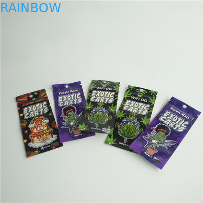 Torby foliowe z nadrukiem Ziplock na zamówienie 1 ml Wkład Vape Pen z opakowaniem