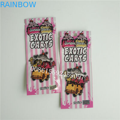 Torby foliowe z nadrukiem Ziplock na zamówienie 1 ml Wkład Vape Pen z opakowaniem