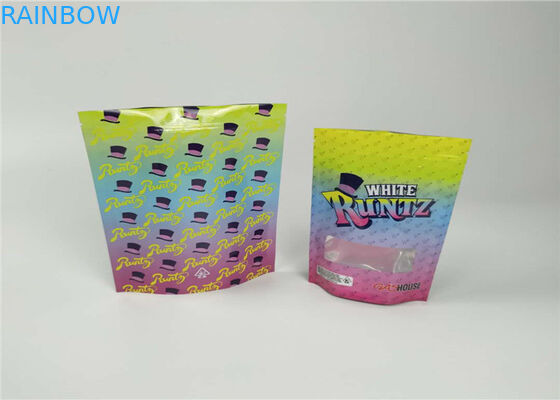 Runtz Plastikowe woreczki Opakowanie Jungle Boy Zapach Dowód Ciastka Weed Bag Zip Lock