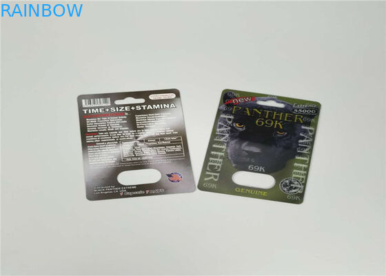 Karty 3D o wysokiej wytrzymałości Opakowanie typu blister Opakowanie wodoodporne akrylowe Lash