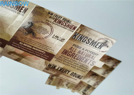 Opakowania na pigułki 3d Opakowanie na soczewkę Opakowanie na papier Rhino