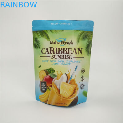 Opakowanie do suszonych owoców Snack Bag Zipper Drukowana na zamówienie folia aluminiowa wodoodporna