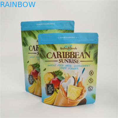 Druk wklęsły Stand Up Ziplock Torby, woreczek z folii aluminiowej w proszku z zamkiem