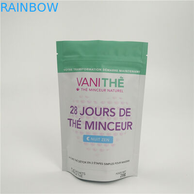 Niestandardowe torby do pakowania przekąsek żywności Folia aluminiowa opakowanie mleka w proszku z zamkiem błyskawicznym